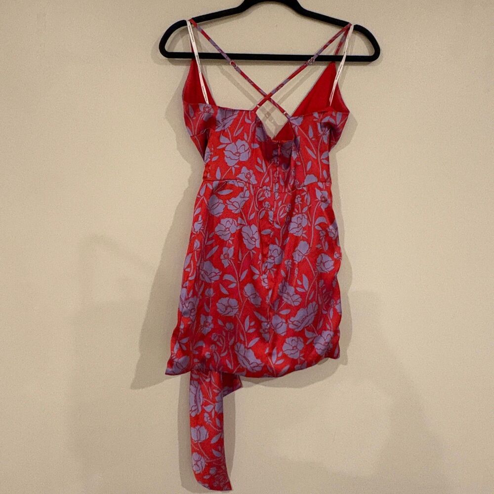 Lovers and Friends Floral Ruffle Mini Dress XXS - Picture 6 of 9